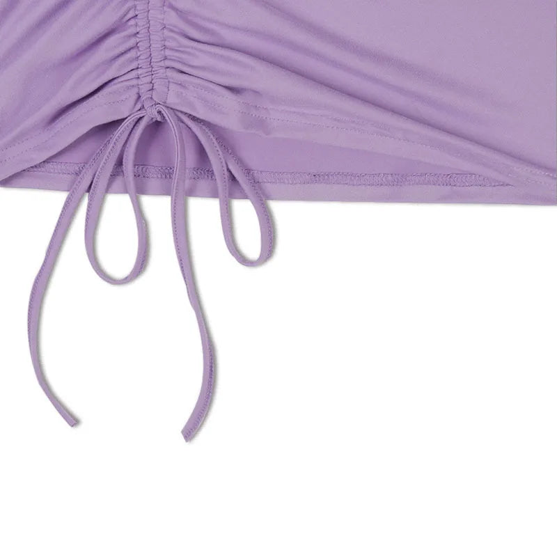 Long Sleeve Bodycon Turtleneck Mini Dress