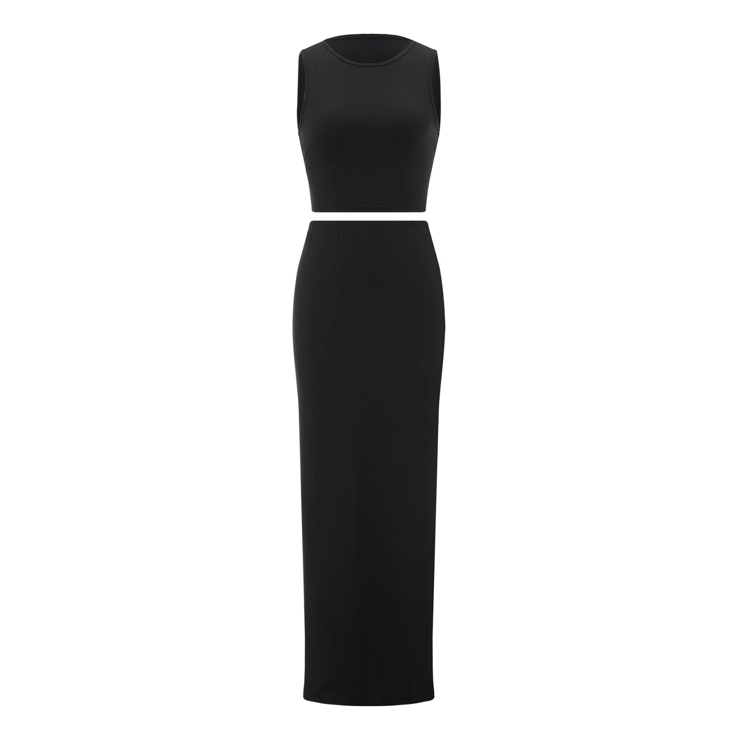 Sleeveless Top / Long Skirt