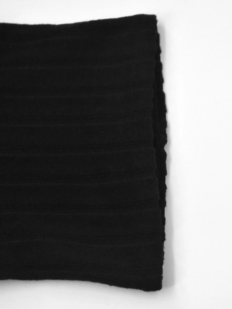 Long Sleeves Turtleneck Dress