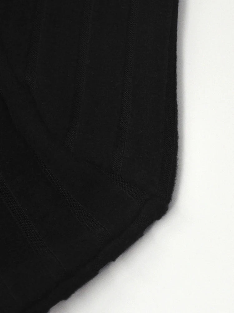 Long Sleeves Turtleneck Dress