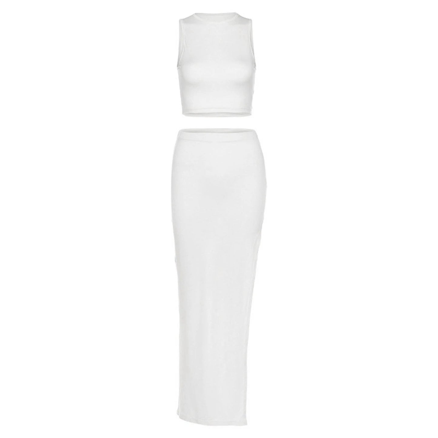 Sleeveless Top / Long Skirt