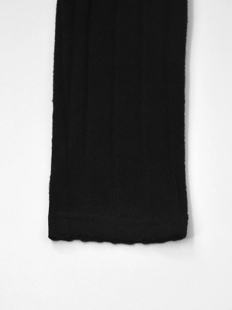Long Sleeves Turtleneck Dress