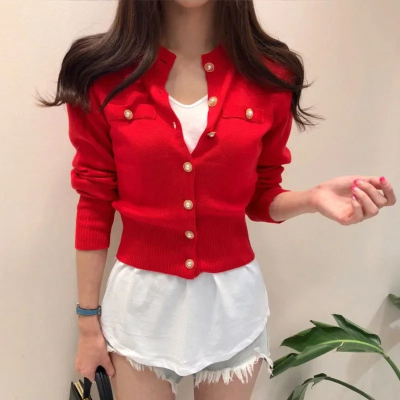 Sweater Knitted Cardigan