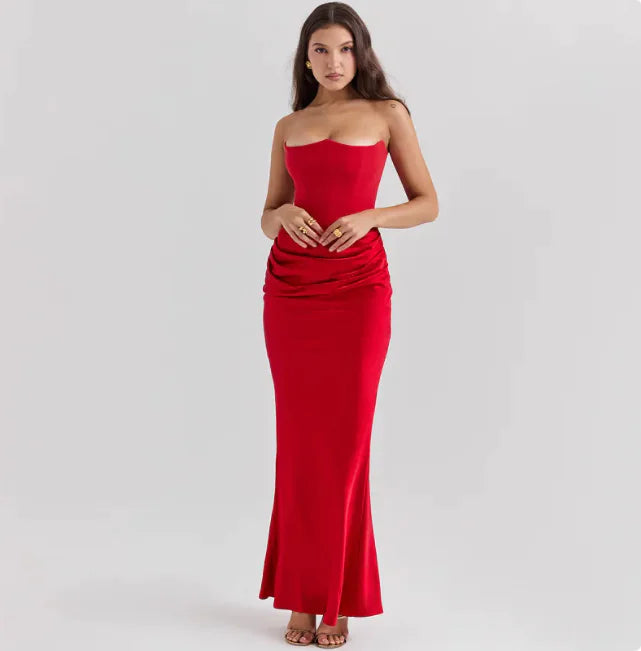 Sleeveless Dress – Mid-Waist
